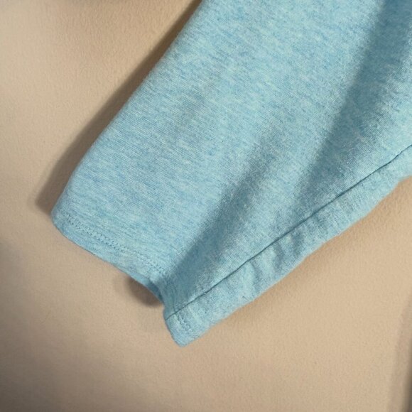 J. Jill Pure Jill Crewneck Knit Sweater Pullover Women's Large Blue Pockets Cozy - Picture 9 of 13